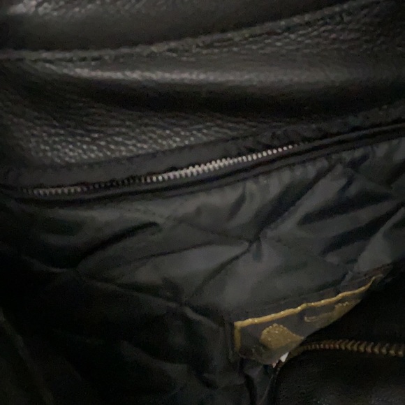 U.S. Made CO. Leather Motorcycle Jacket Size 44 - Picture 12 of 12